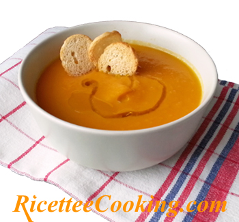 Vellutata di carote allo zenzero